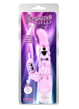 Вибромассажер Chisa Jelly My Dual Pleasure, Pink 291619 Chisa