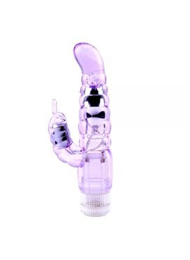 Вибромассажер Chisa Jelly My Dual Pleasure, Purple 291620 Chisa