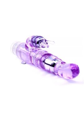 Вибромассажер Chisa Jelly My Dual Pleasure, Purple 291620 Chisa