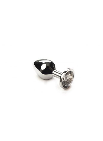 Анальная пробка утяжеленная, Silver Diamond, M 281136 sLash