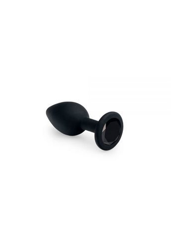 Анальная пробка, Black Silicone, Black Diamond, S 281245 sLash