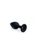 Анальная пробка, Black Silicone, Black Diamond, S 281245 sLash