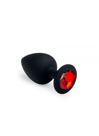 Анальная пробка, Black Silicone Ruby, L 281247 sLash
