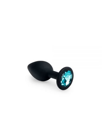 Анальная пробка, Black Silicone Topaz, S 281276 sLash