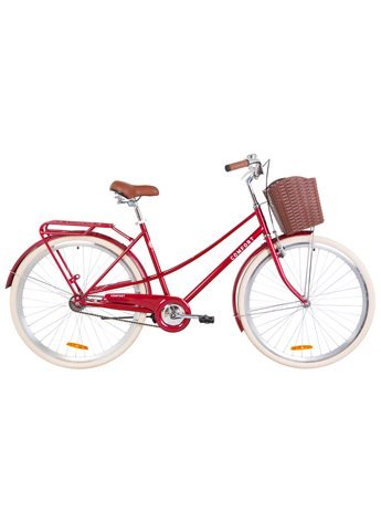 Велосипед Dorozhnik COMFORT FEMALE OPS-D-28-123 Рубиновый 2019