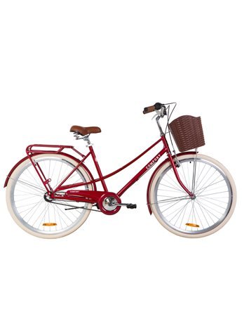 Велосипед Dorozhnik COMFORT FEMALE PH OPS-D-28-128 Рубиновый 2019