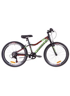 Велосипед Formula 24 ACID 1.0 rigid OPS-FR-24-132 черно-зеленый с красным 2019