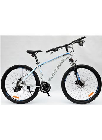Велосипед Pelican PACIFIC 27,5 рама 19 бел-серо-син 2019