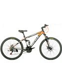 Велосипед Impuls Bike SWORD 26" NEW рама 15 Черно-бело-оранжевый 2019