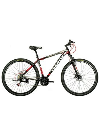 Велосипед Impuls Bike TIME 29" NEW рама 19 Черно-серо-красный 2019