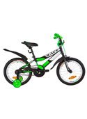 Велосипед детский Formula Kids 16 RACE OPS-FRK-16-071 Черно-Салатный 2019