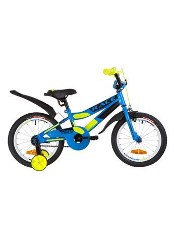 Велосипед детский Formula Kids 16 RACE OPS-FRK-16-076 Голубой С Зеленым 2019