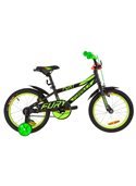 Велосипед детский Formula Kids 16 FURY OPS-FRK-16-064 Черно-Зеленый С Красным 2019