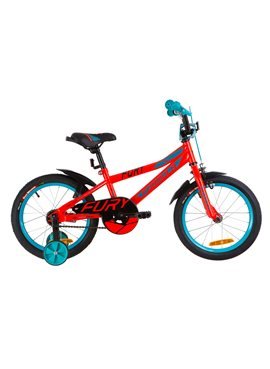 Велосипед детский Formula Kids 16 FURY OPS-FRK-16-067 Красно-Бирюзовый 2019