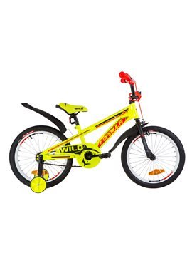Велосипед детский Formula Kids 18 WILD OPS-FRK-18-030 Желто-Оранжевый 2019