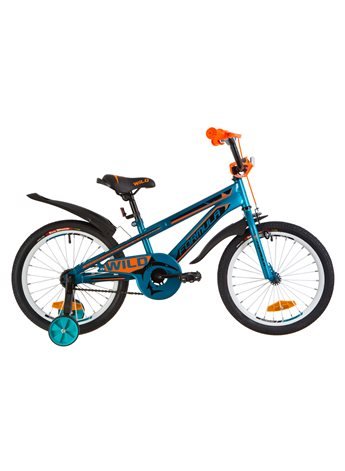 Велосипед детский Formula Kids 18 WILD OPS-FRK-18-033 Бирюзовый С Оранжевым 2019