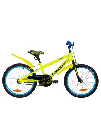 Велосипед детский Formula Kids 20 SPORT OPS-FRK-20-073 Желтый 2019