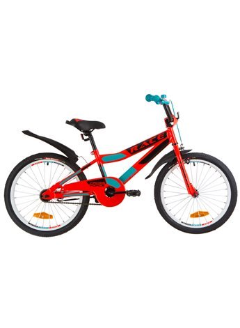 Велосипед детский Formula Kids 20 RACE OPS-FRK-20-072 Красно-Бирюзовый 2019