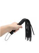 Флогер BDSM-NEW PVC Whip Thick, black 281341 sLash