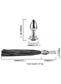 Флогер с анальной пробкой BDSM-NEW PU Leather Whip with Anal Plug 281339 sLash