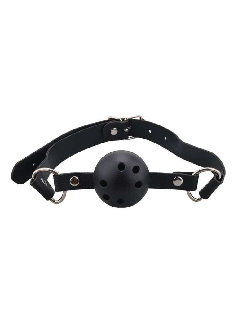 Купить Кляп BDSM-NEW Breathable ball gag plastic, black 280383 sLash Цена  272 грн. Секс Шоп в Украине