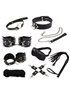 Набор BDSM Leather Set Max, BLACK 281357 sLash