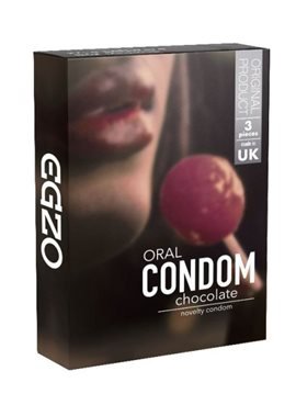 Оральные презервативы EGZO Chocolate (Шоколад) 282051 EGZO