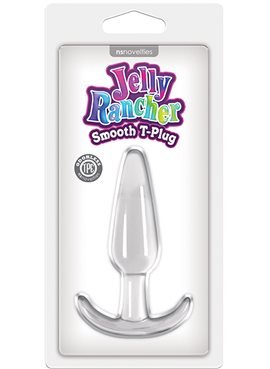 JELLY RANCHER T-PLUG SMOOTH CLEAR T280404 NS Novelties