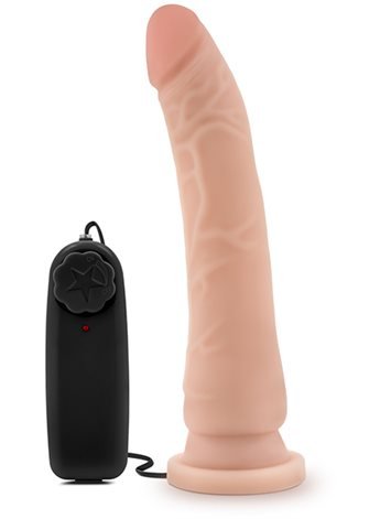 DR. SKIN 8.5INCH VIBR. REALISTIC DILDO T330985 Blush