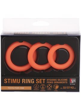 NEON STIMU RING SET ORANGE DT20577 Dream Toys