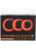 NEON STIMU RING SET ORANGE DT20577 Dream Toys