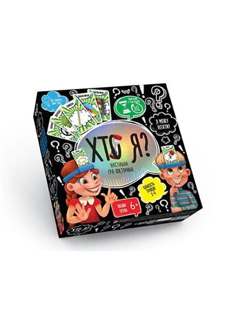 Игра настольная МАЛ "ХТО Я?" укр 7621DT