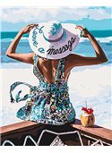 Картина по номерам. Люди "Leave a message" 40*50см KHO4578