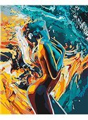 Картина по номерам. Люди "Страсть женщины" 40*50см KHO4528