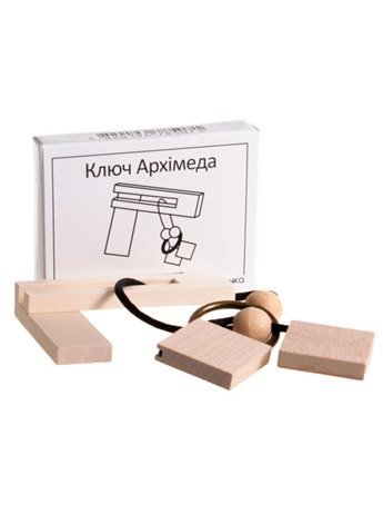 Мини головоломка Ключ Архимеда укр. Заморочка 5007