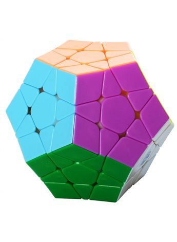Кубик 0934C-1 QiYi X-Man Megaminx (Plane Stickerless)8см, в кор-ке, 9,5-7,5-13,5см	