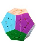 Кубик 0934C-1 QiYi X-Man Megaminx (Plane Stickerless)8см, в кор-ке, 9,5-7,5-13,5см	