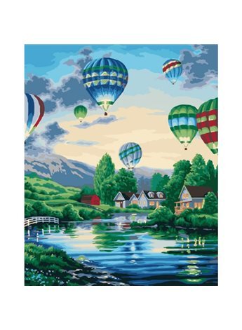 Картина по номерам "Воздушные шары 2 "KHO2221