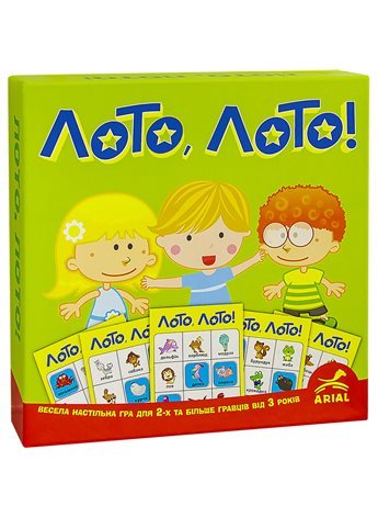 Настольная игра Arial ЛОТО, ЛОТО ! 910374