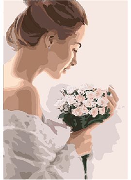 Картина по номерам. Люди "Утренняя нежность 2" 40*50см KHO3032