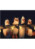 Картина по номерам. Brushme "Пингвины Мадагаскара" GX22148