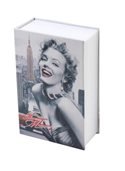 Книга-сейф MK 1847-1 (Eiffel Tower) с замком, металл, микс видов, в кульке, 26,5-20-6,5см