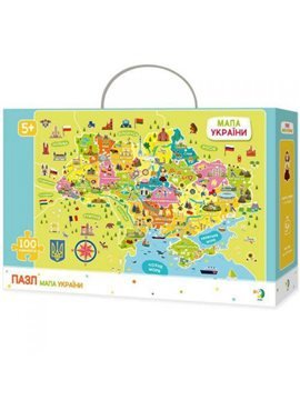 Пазл DoDo "Карта Украины" 300109 DoDo Toys