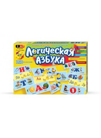 Развивающие пазлы " Логическая азбука" 2620DT Danko Toys
