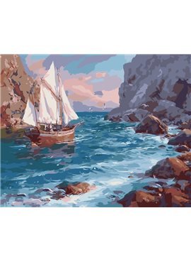 Картина по номерам "Прибой" 40*50 см AS0021 ArtStory