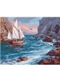 Картина по номерам "Прибой" 40*50 см AS0021 ArtStory
