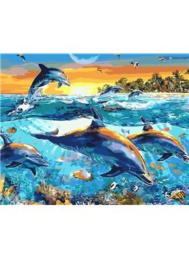 Картина по номерам "Глубины океана" 40*50 см AS0077 ArtStory