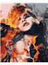 Картина по номерам "Огненная страсть" 40*50 см AS0086 ArtStory