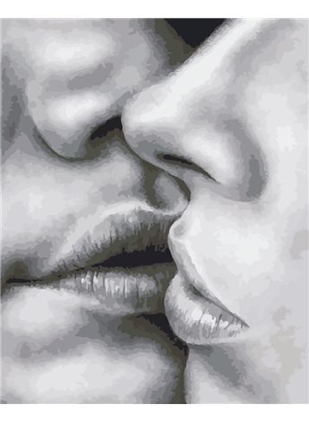 Картина по номерам "Поцелуй" 40*50 см AS0185 ArtStory