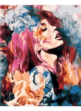 Картина по номерам "Розовый цветок" 40*50 см AS0197 ArtStory